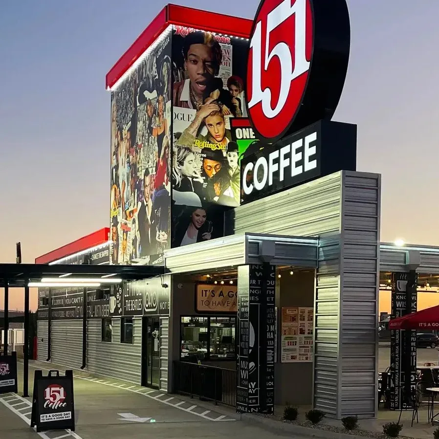 151 Coffee The Colony drive-thru at 4580 Destination Dr, The Colony