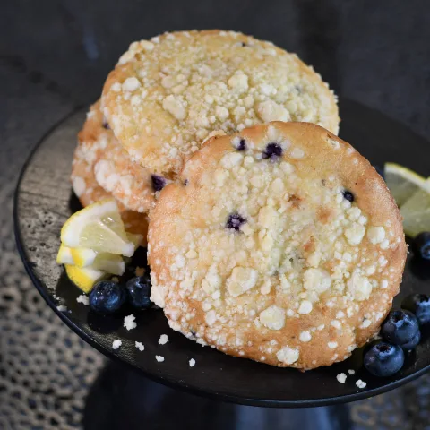 Blueberry-Lemon Muffin Top